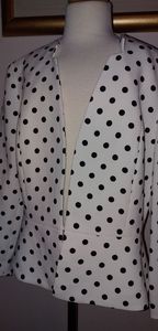 Nine West🖤polkadot blazer/suit NWOT